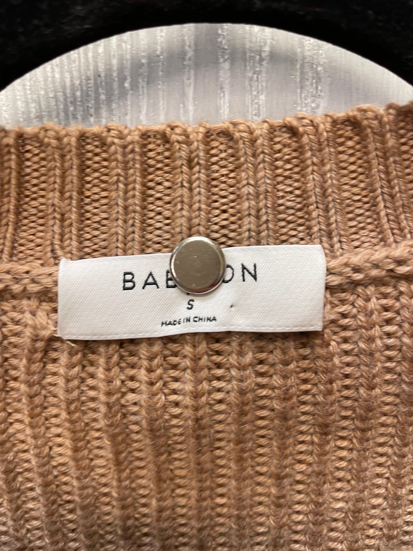 Sweater By Babaton In Tan, Size: S