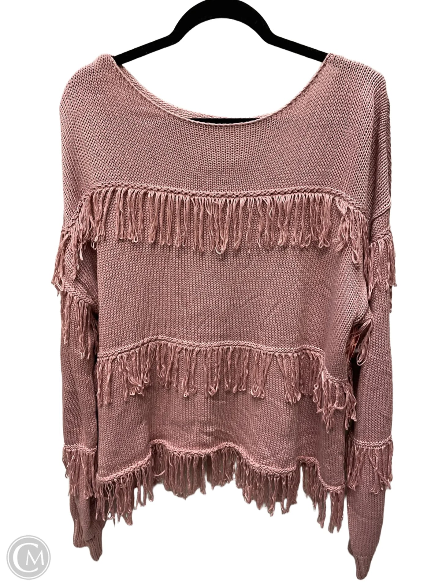 Sweater By Cme In Purple, Size: Xl