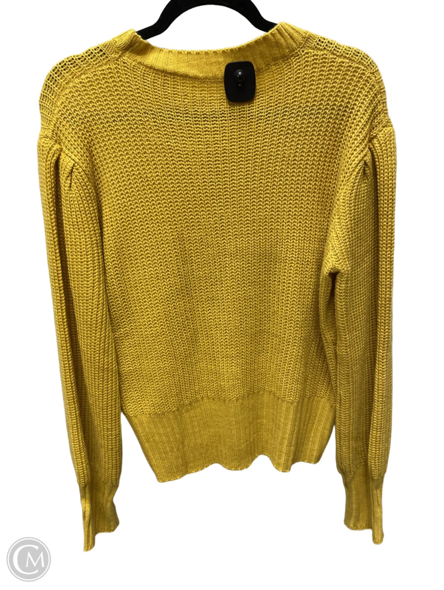 Sweater By Cme In Yellow, Size: 2x