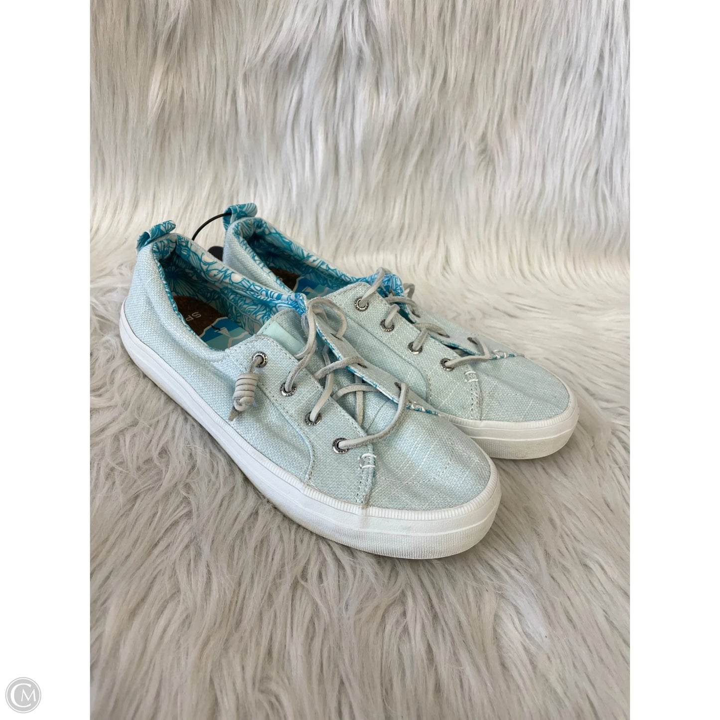Shoes Sneakers By Sperry In Blue, Size: 8