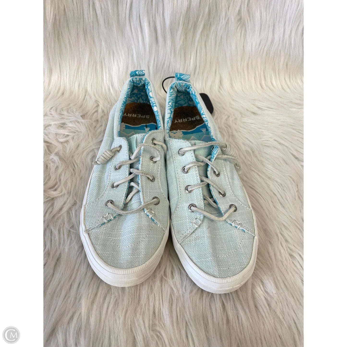 Shoes Sneakers By Sperry In Blue, Size: 8