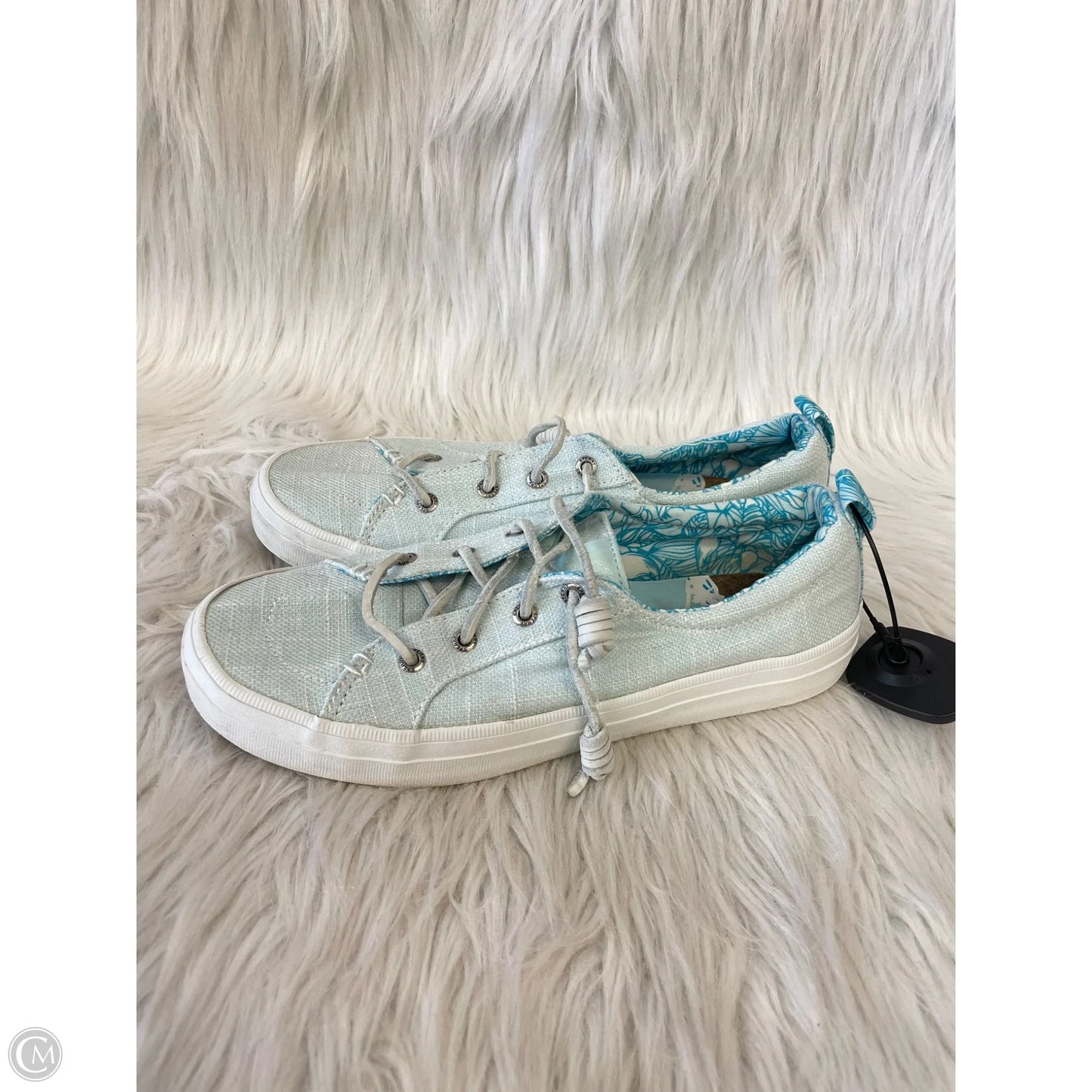 Shoes Sneakers By Sperry In Blue, Size: 8