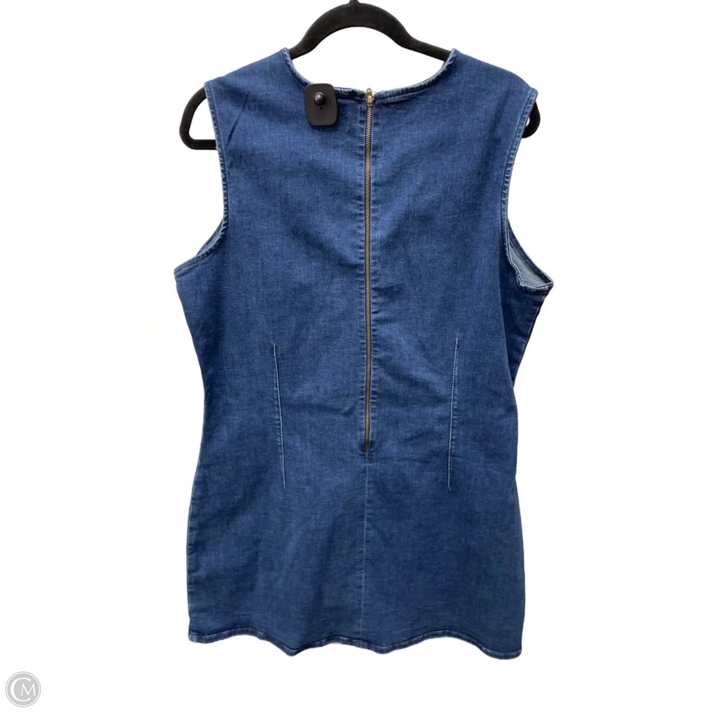 Dress Casual Short By Ana In Blue Denim, Size: Xl
