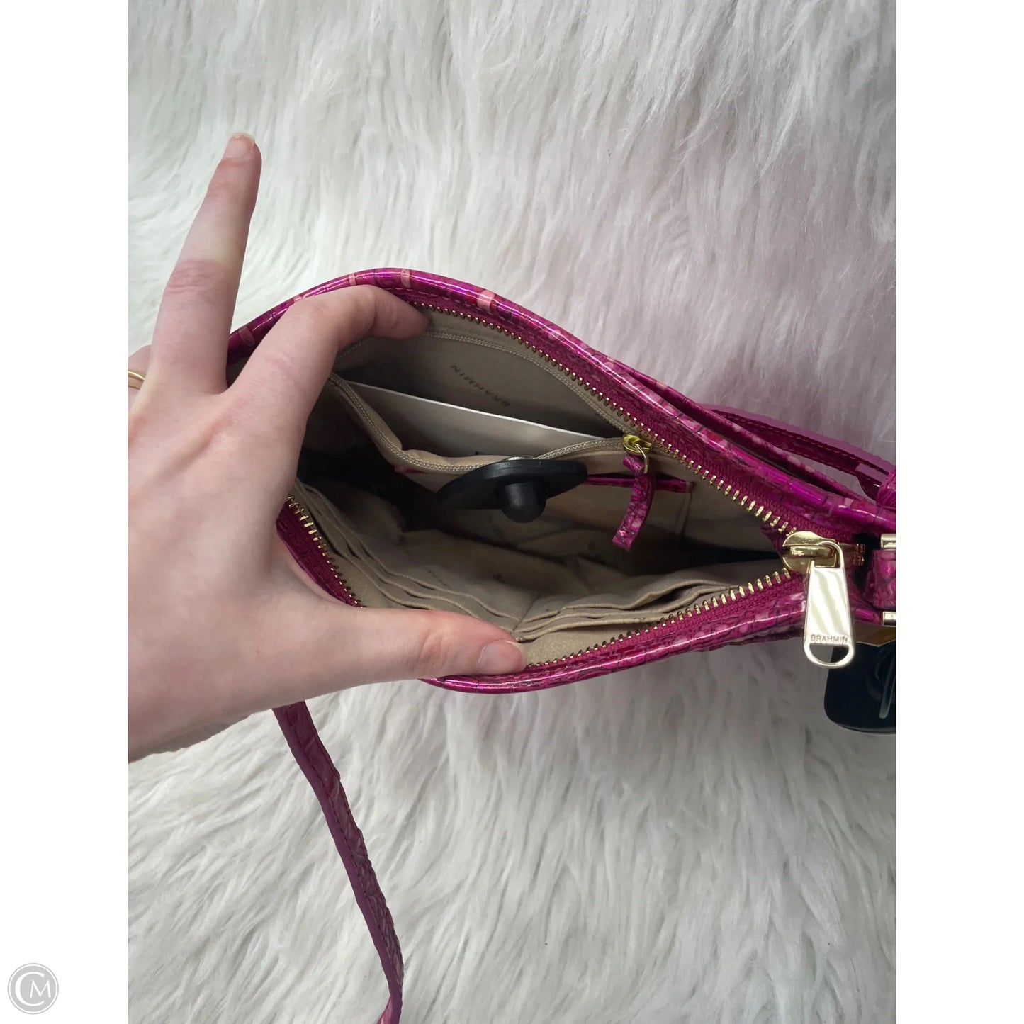 Crossbody Designer By Brahmin, Size: Small