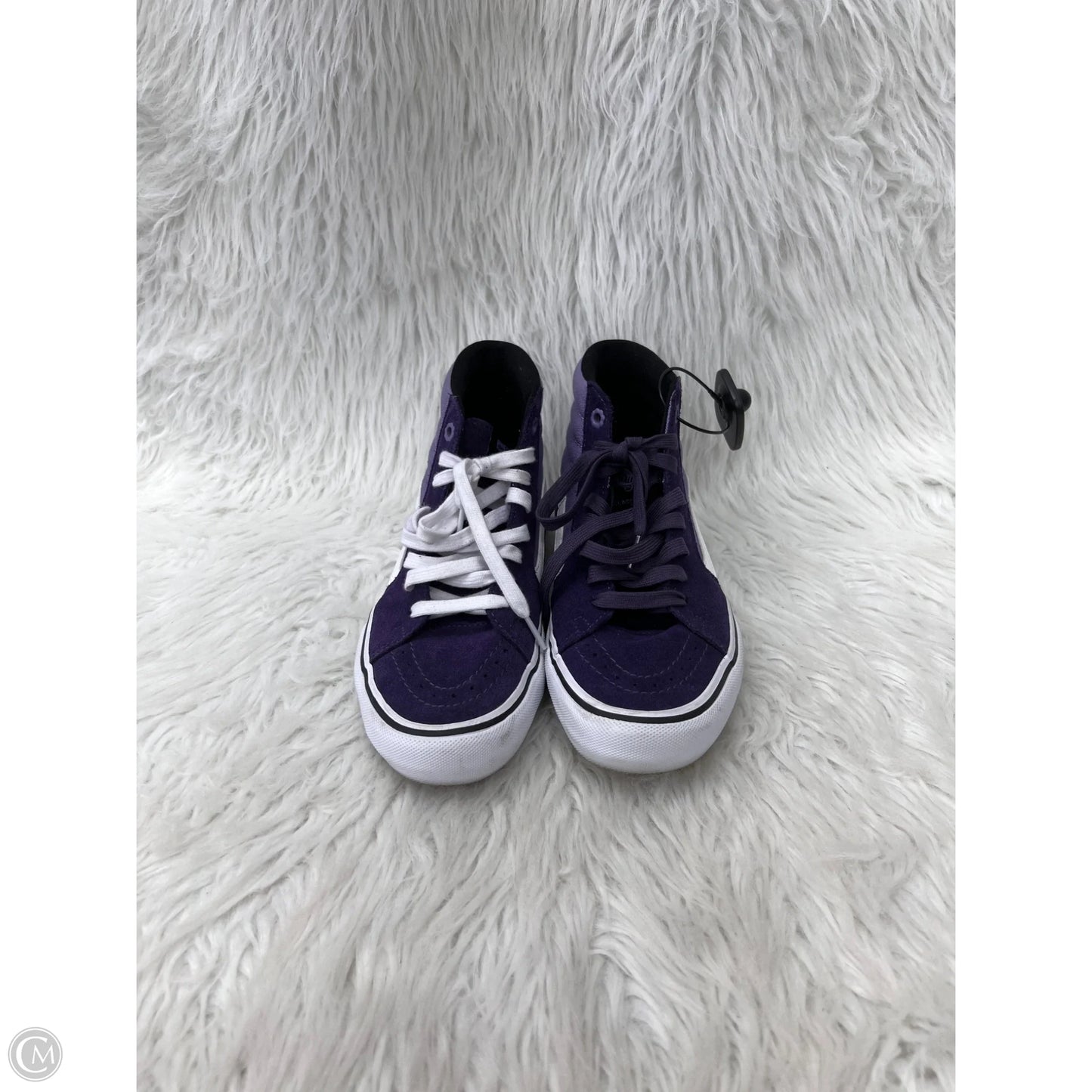 Shoes Sneakers By Vans In Purple, Size: 7.5
