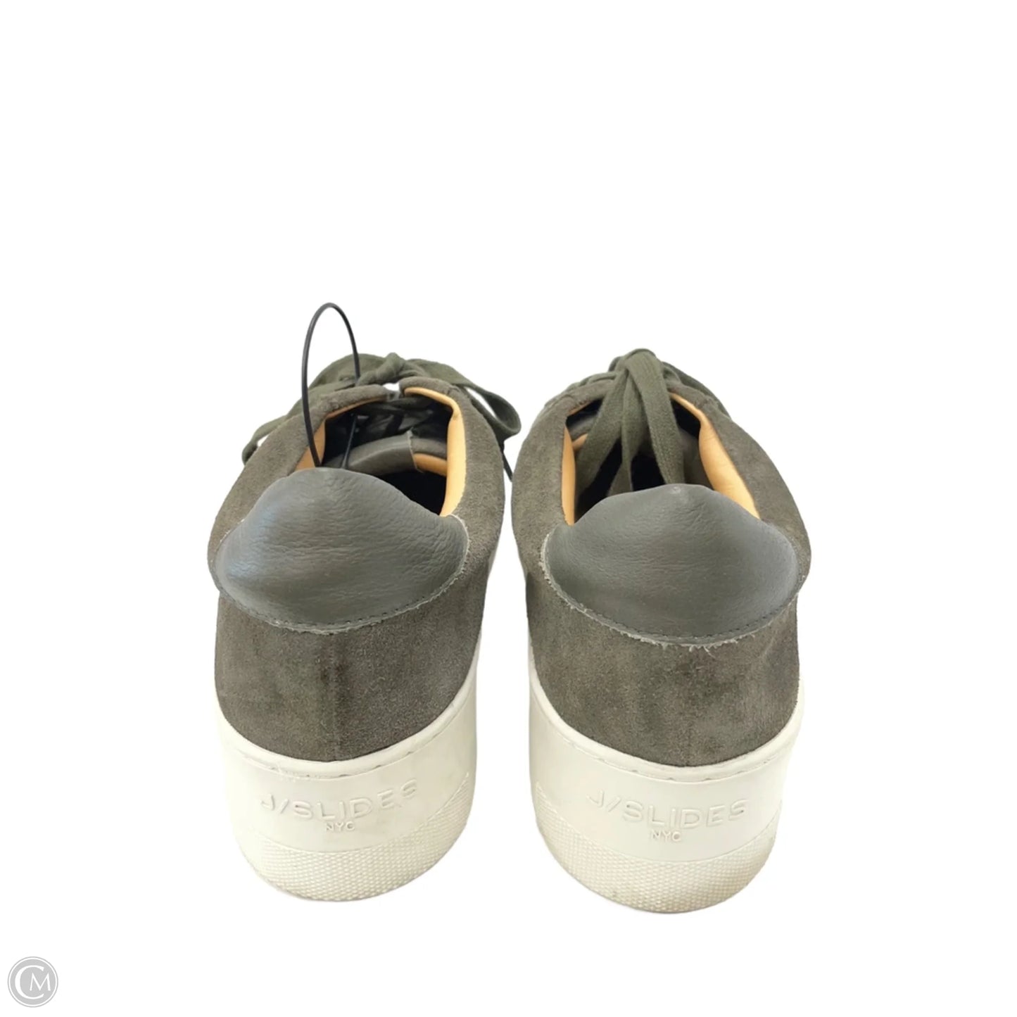 Shoes Sneakers Platform By J Slides In Green, Size: 10