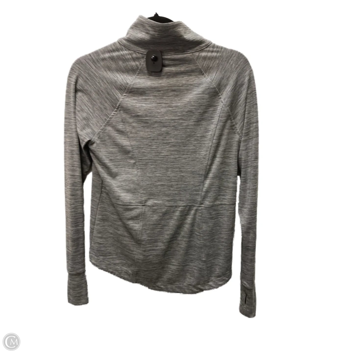 Athletic Jacket By Lou And Grey In Grey, Size: Xs