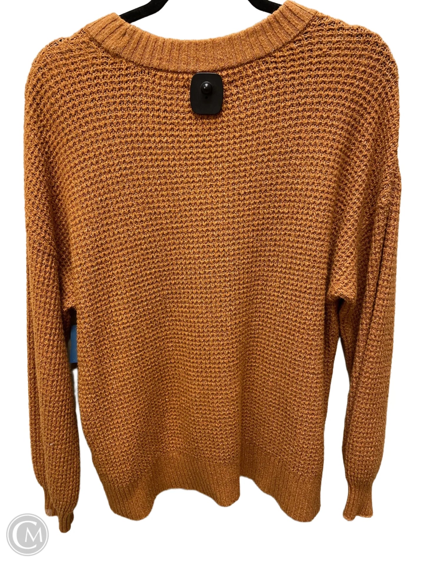 Sweater By American Eagle In Orange, Size: L