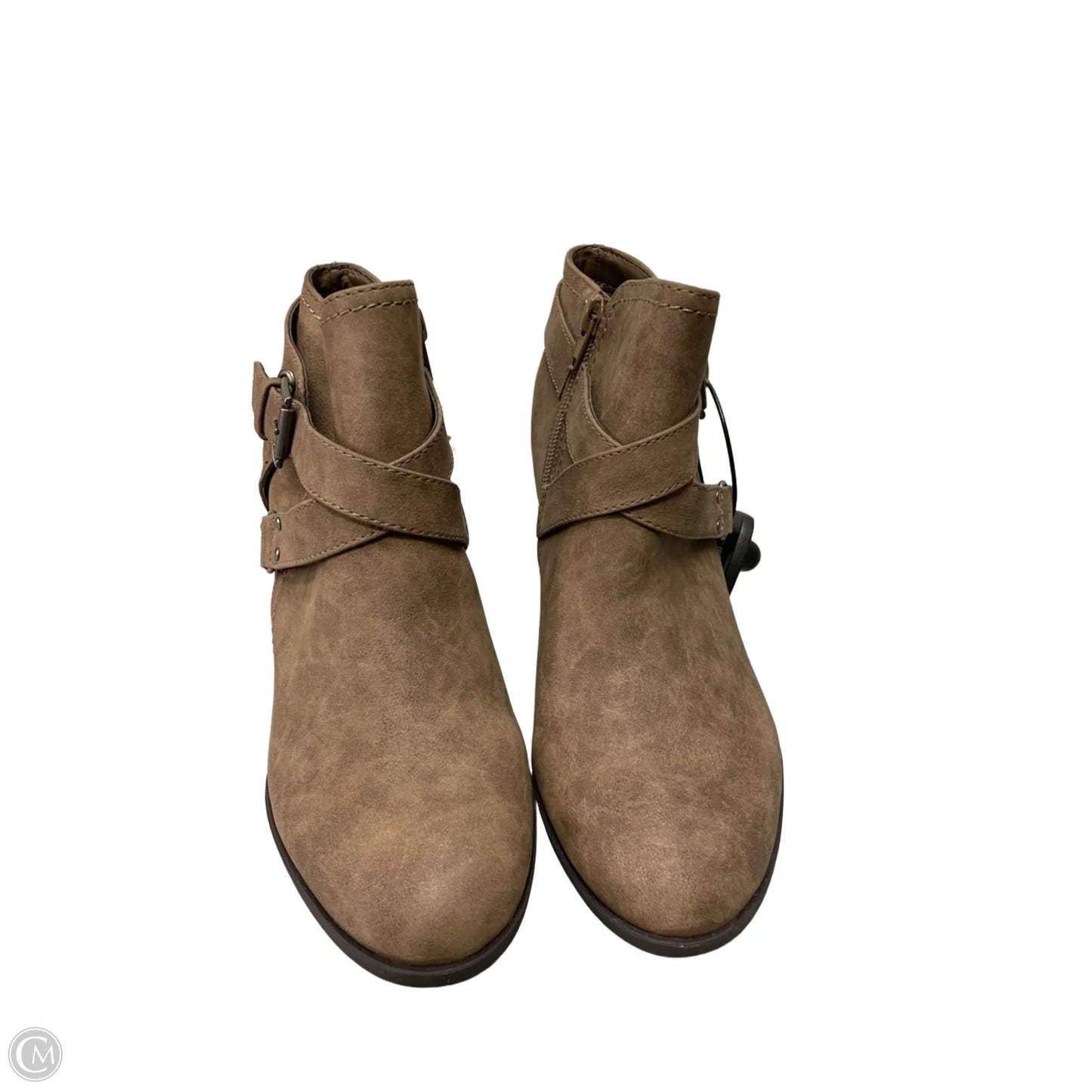 Boots Ankle Heels By Indigo Rd In Brown, Size: 8.5
