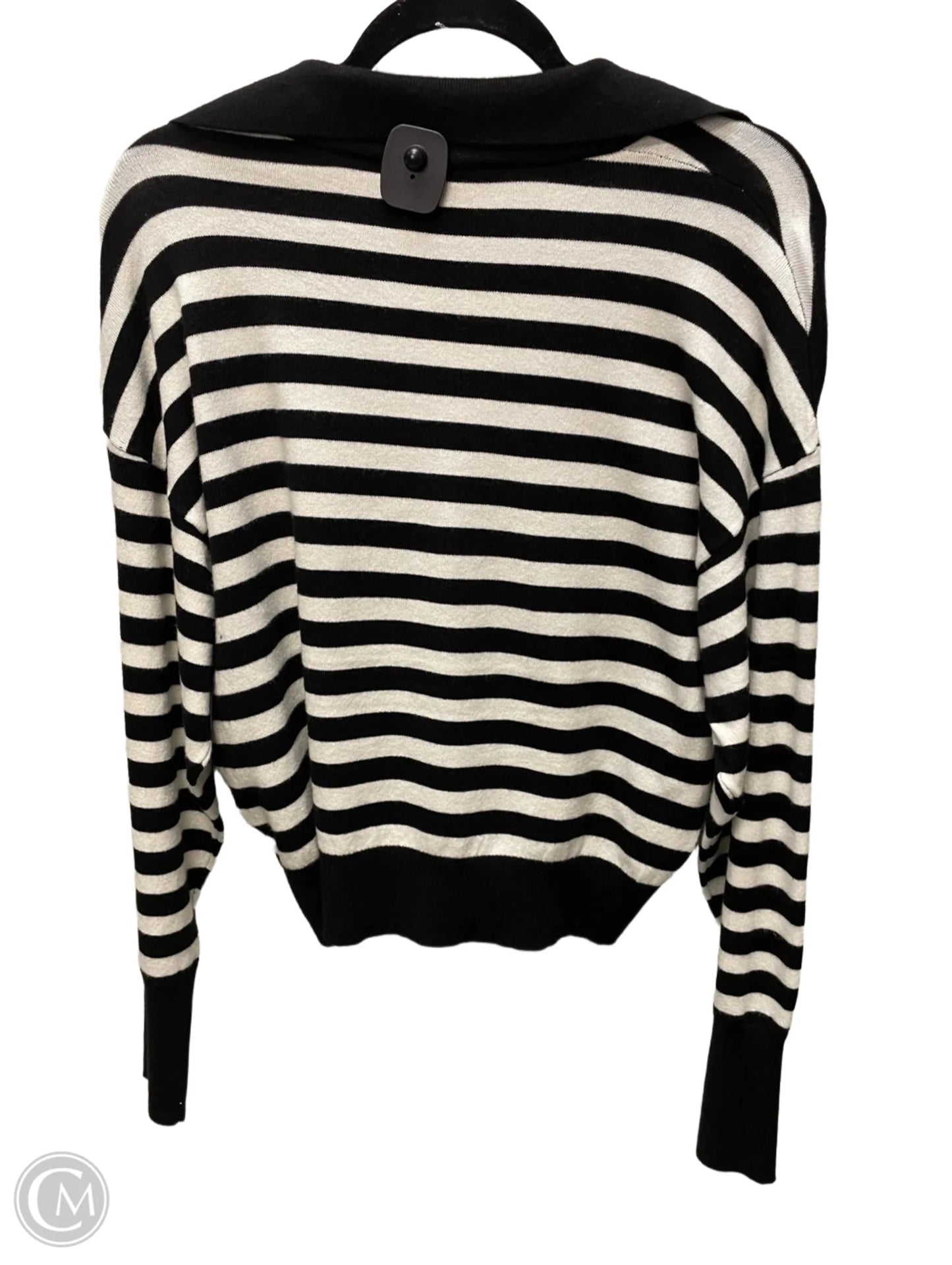 Sweater By Express In Striped Pattern, Size: M