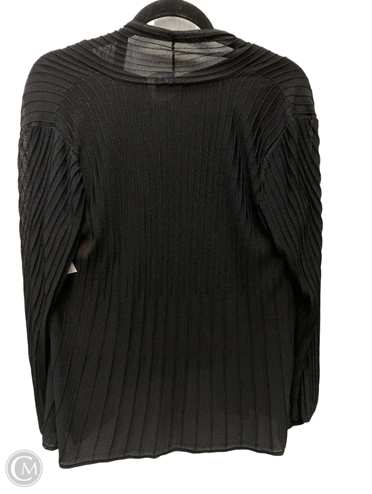 Sweater 2pc By Eileen Fisher In Black, Size: L