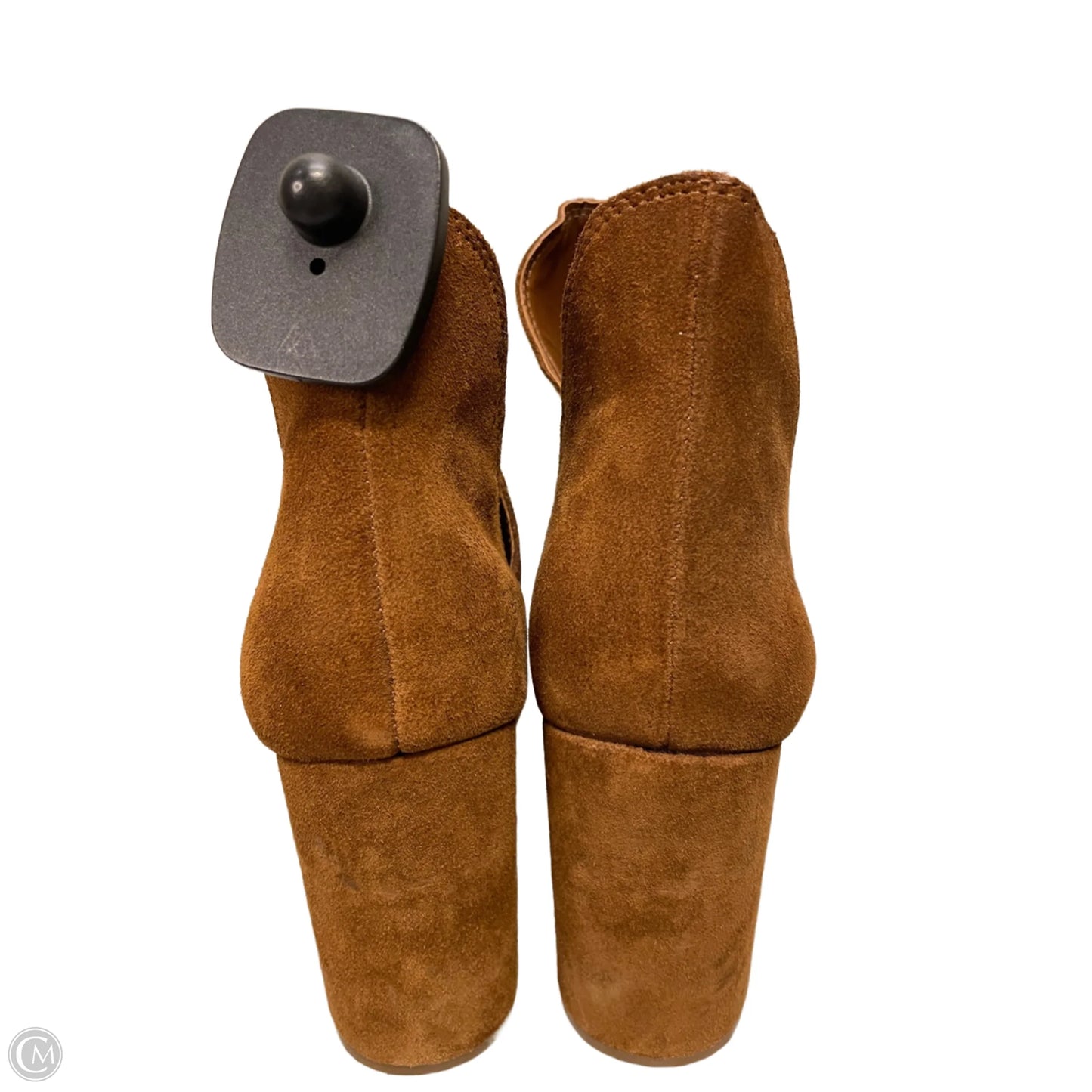 Boots Ankle Heels By Steve Madden In Brown, Size: 8
