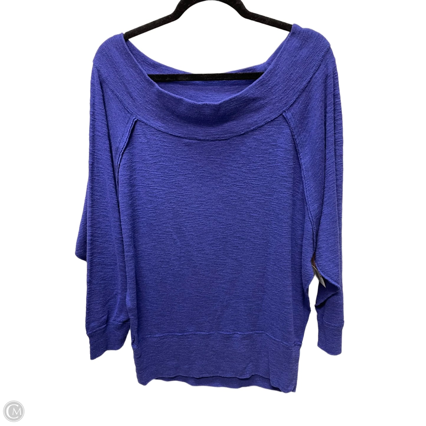 Top Long Sleeve By We The Free In Blue, Size: L