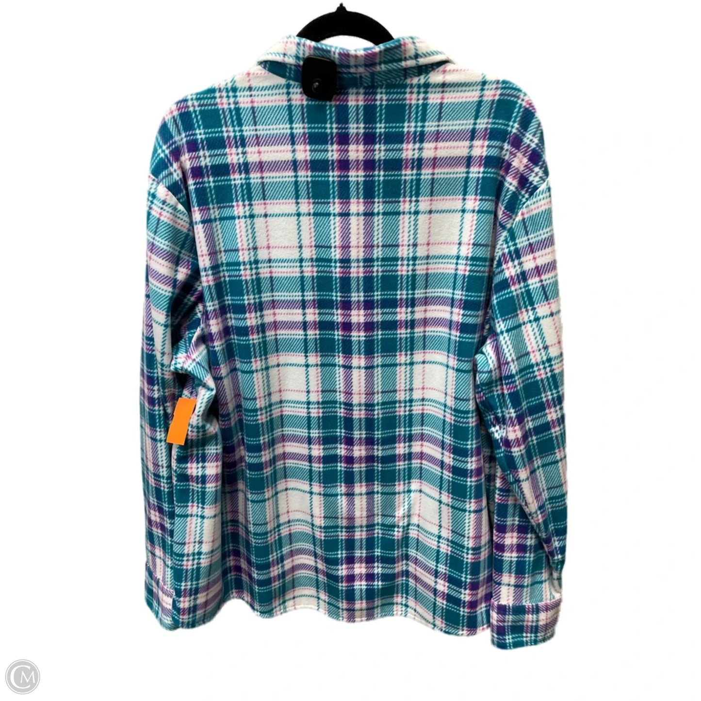Jacket Fleece By Riders In Plaid Pattern, Size: 2x