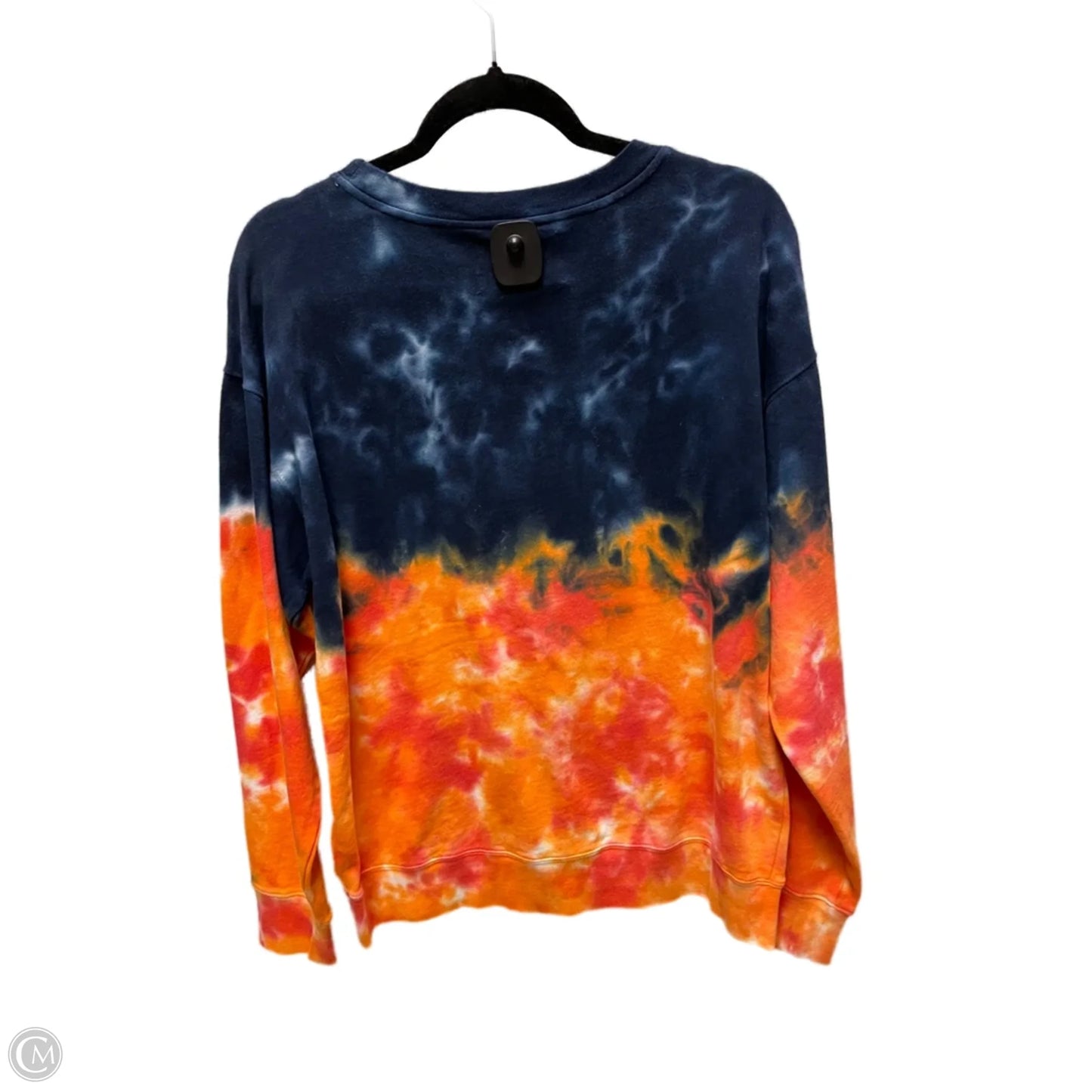 Top Long Sleeve By Calvin Klein In Tie Dye Print, Size: S