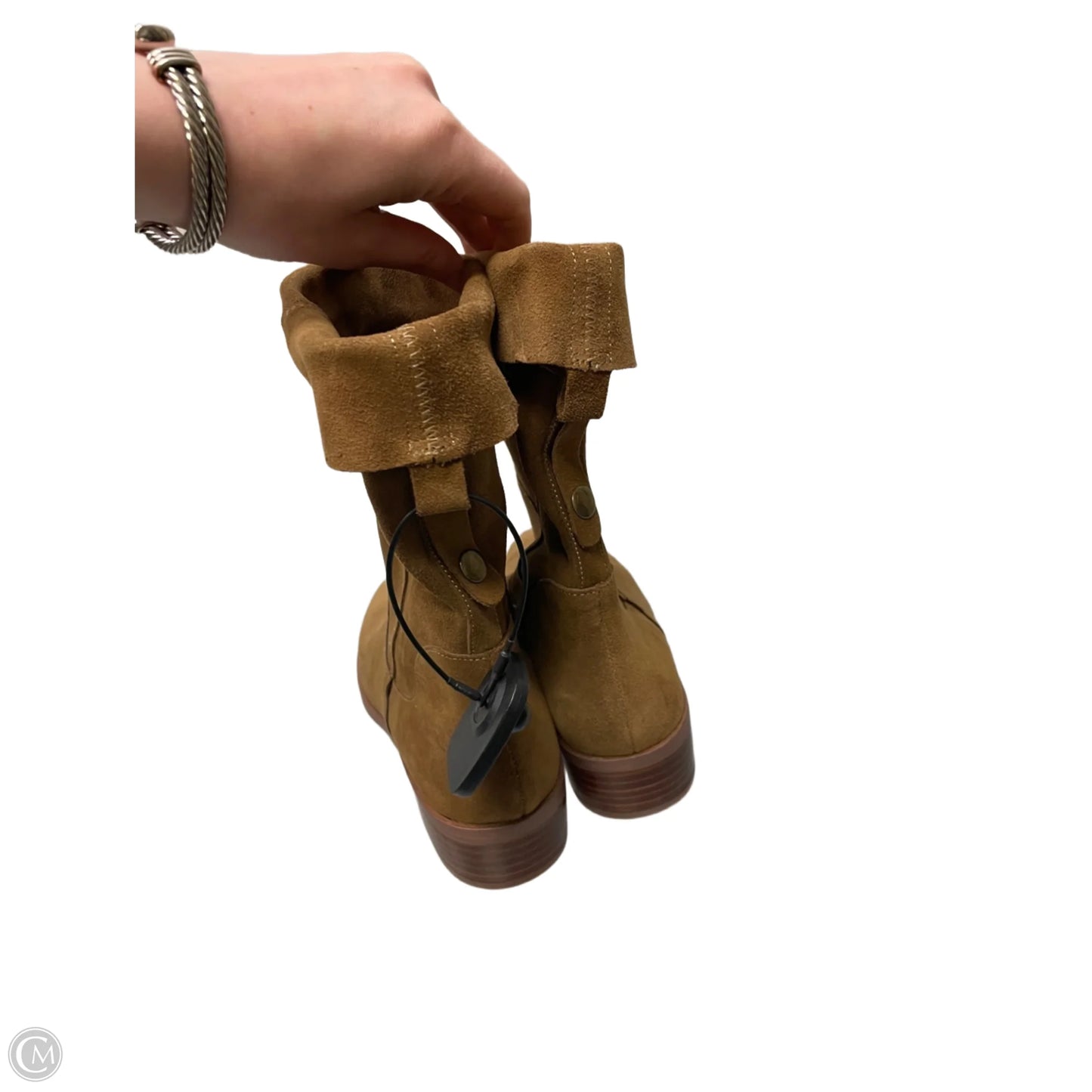Boots Mid-calf Flats By Sole Society In Brown, Size: 7