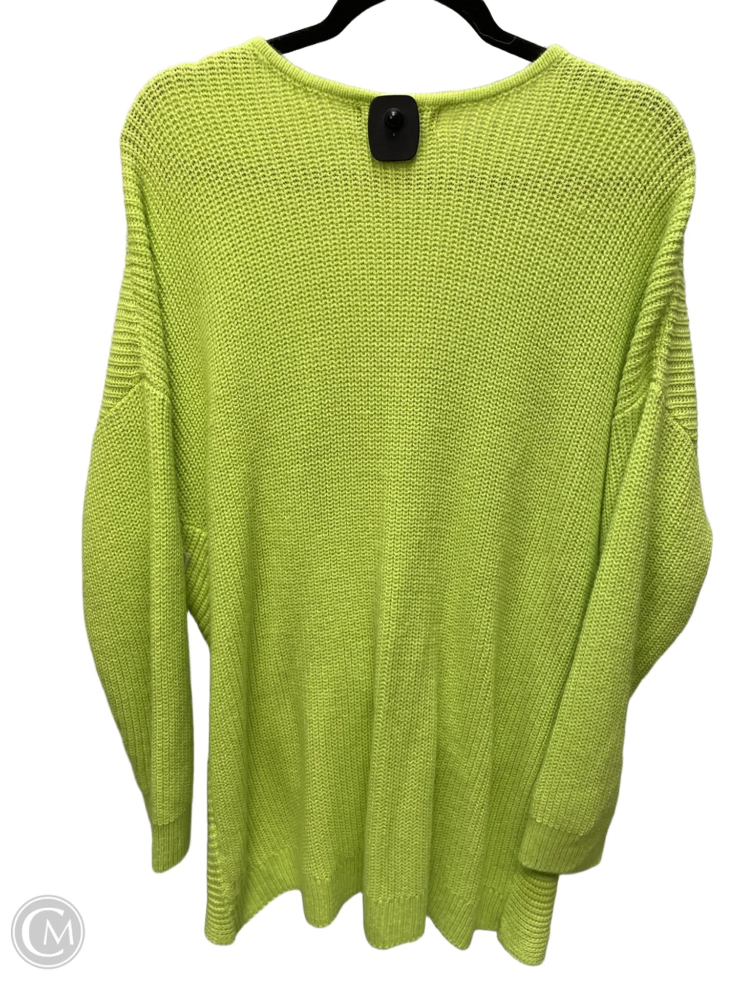 Sweater By Fashion To Figure In Green, Size: Xl