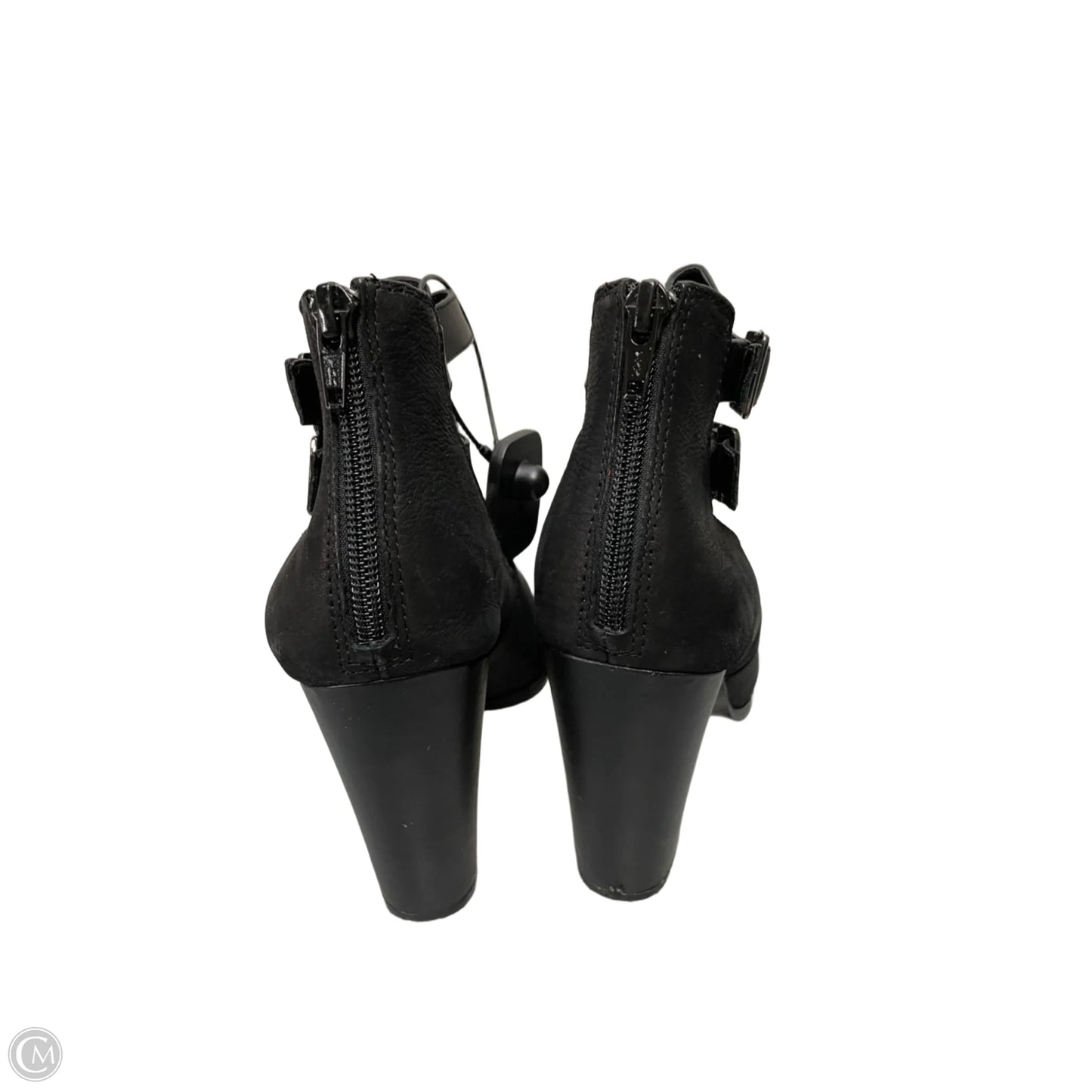 Boots Ankle Heels By Gianni Bini In Black, Size: 9