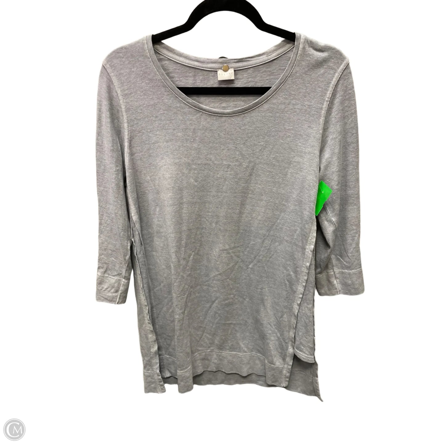 Tunic Long Sleeve By Poetry In Grey, Size: L
