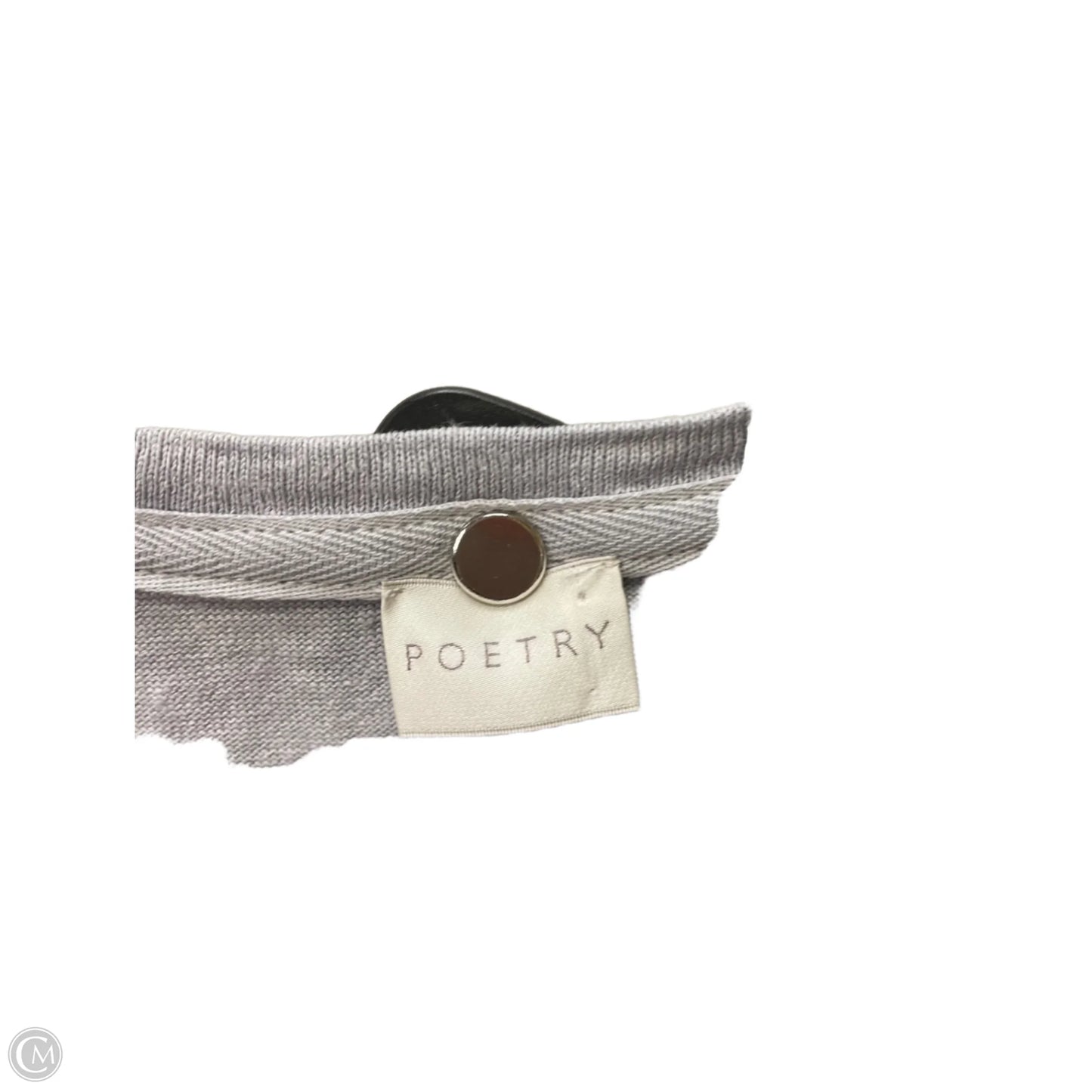 Tunic Long Sleeve By Poetry In Grey, Size: L