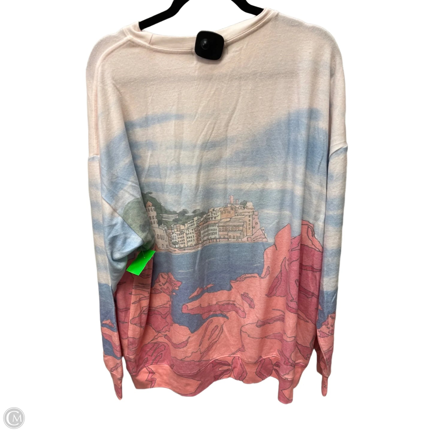 Top Long Sleeve By Wildfox In Multi-colored, Size: L