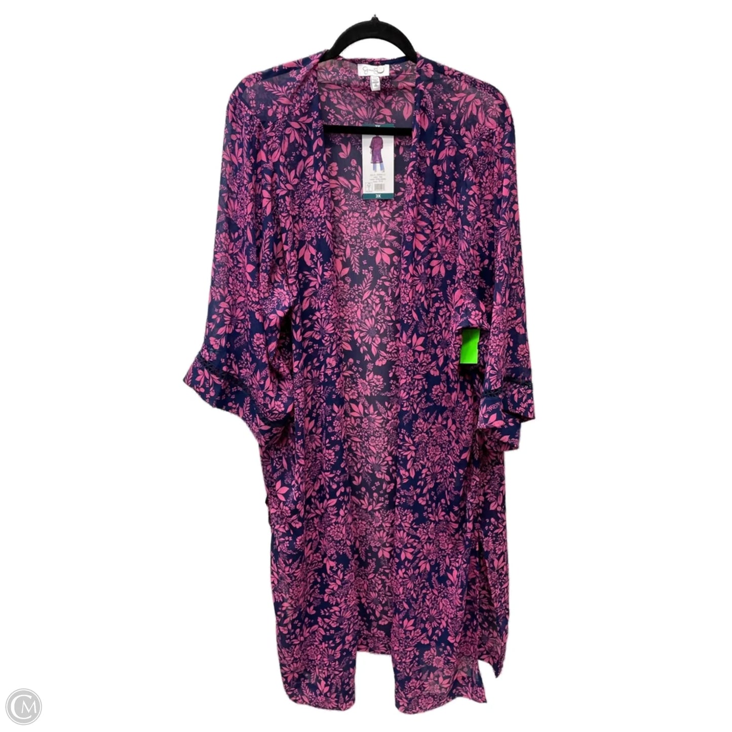 Kimono By Jessica Simpson In Floral Print, Size: 3x