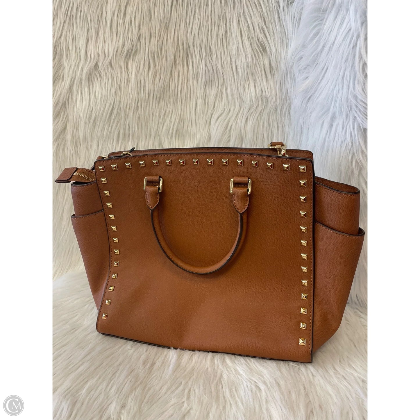 Handbag Designer By Michael Kors, Size: Large