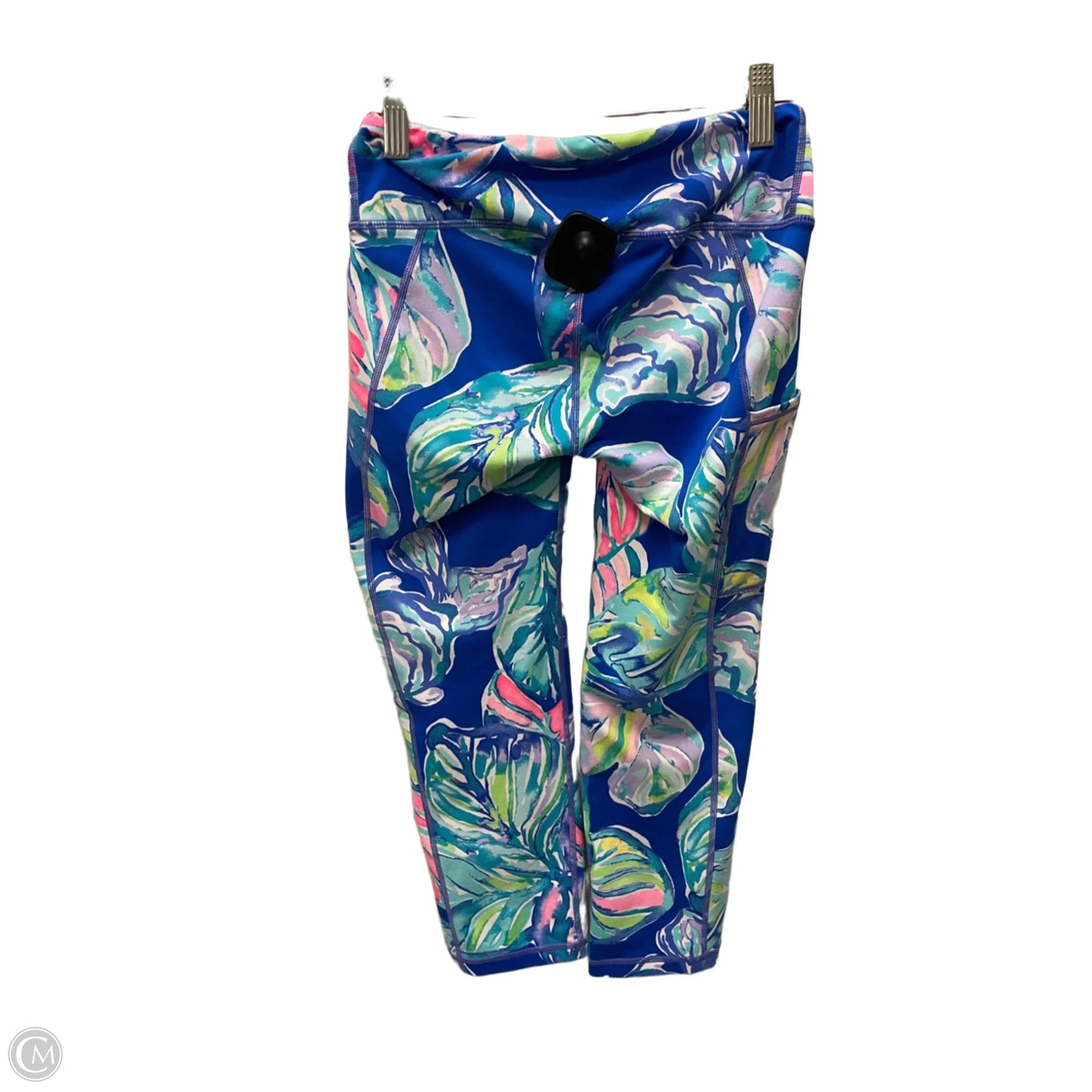 Pants Designer By Lilly Pulitzer In Blue & Pink, Size: Xs
