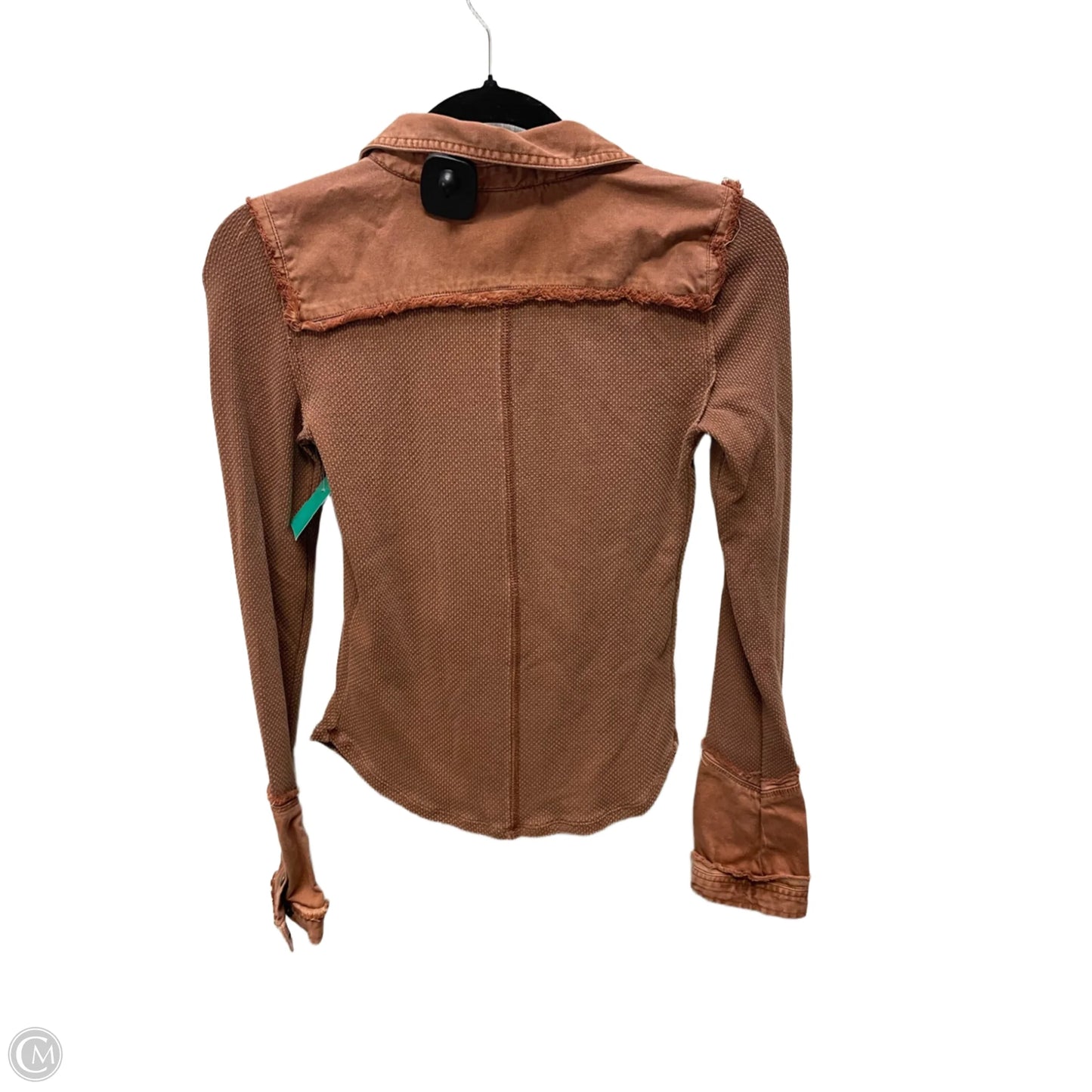 Top Long Sleeve By We The Free In Brown, Size: S