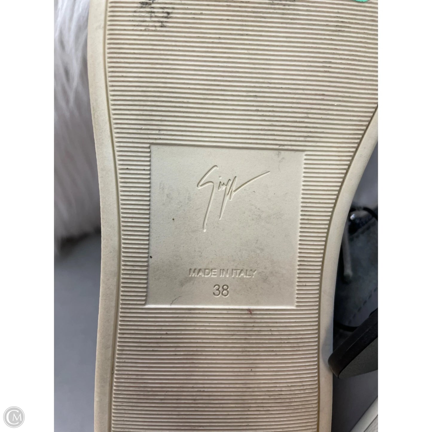 Shoes Designer By Giuseppe Zanotti In Grey, Size: 7.5