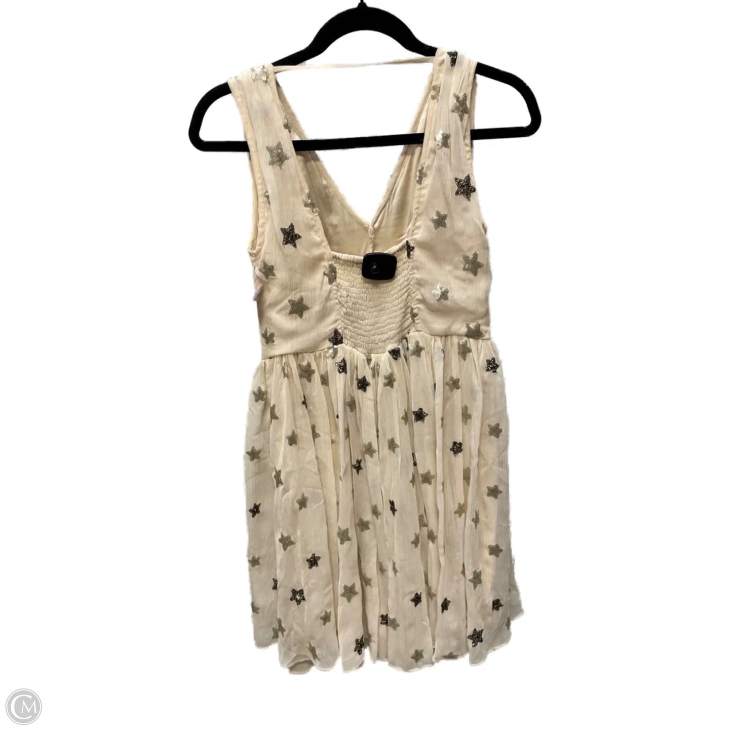 Dress Casual Short By Cmc In Cream, Size: Xs