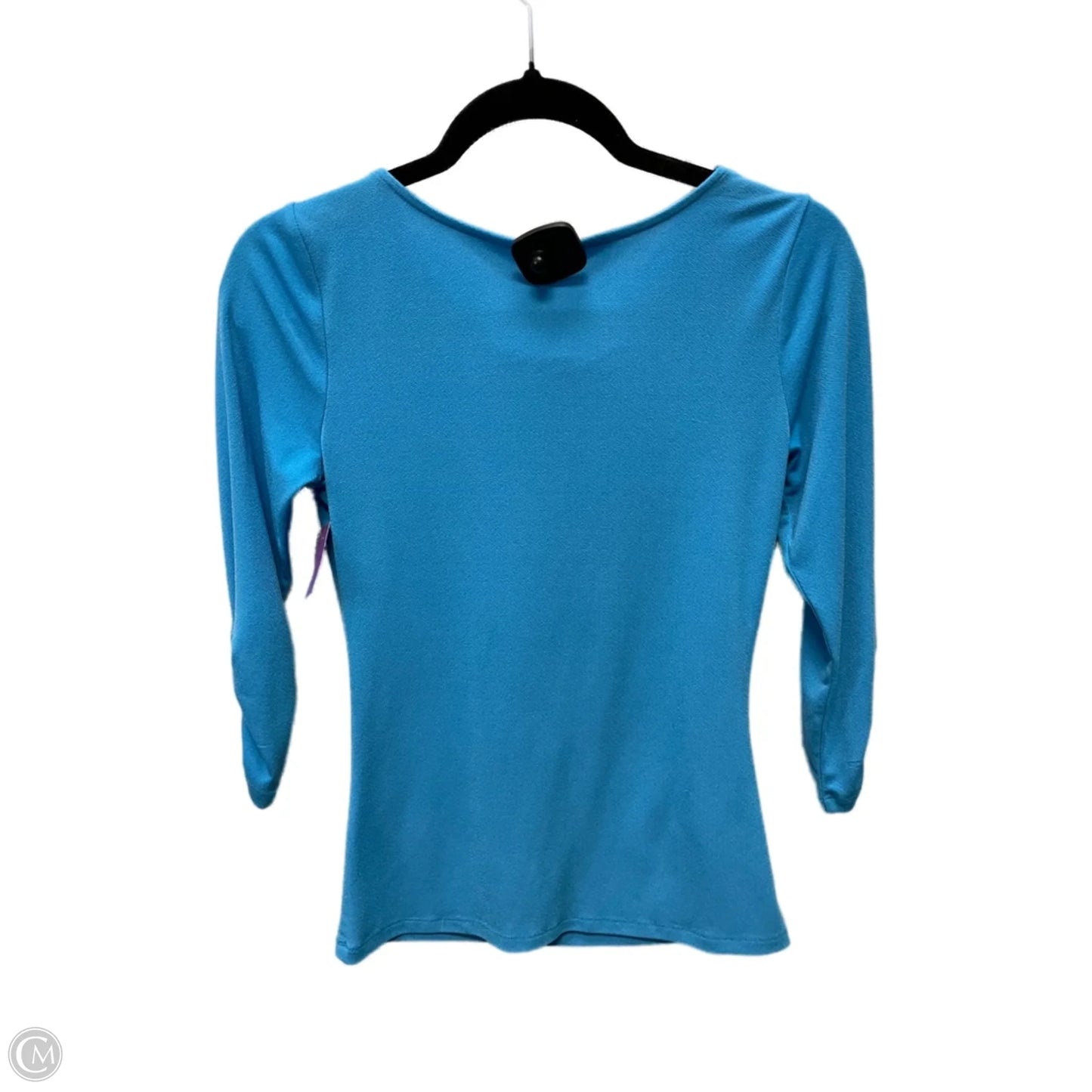 Top Long Sleeve By Ann Taylor In Blue, Size: Xs