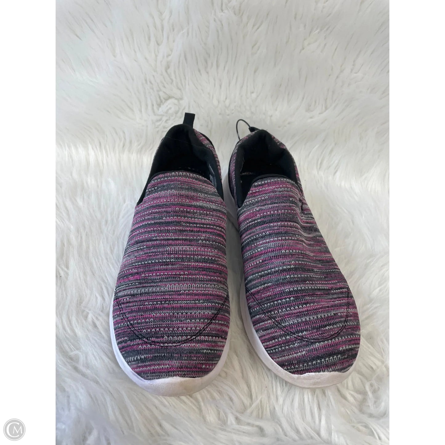 Shoes Athletic By Athletic Works In Grey & Purple, Size: 11
