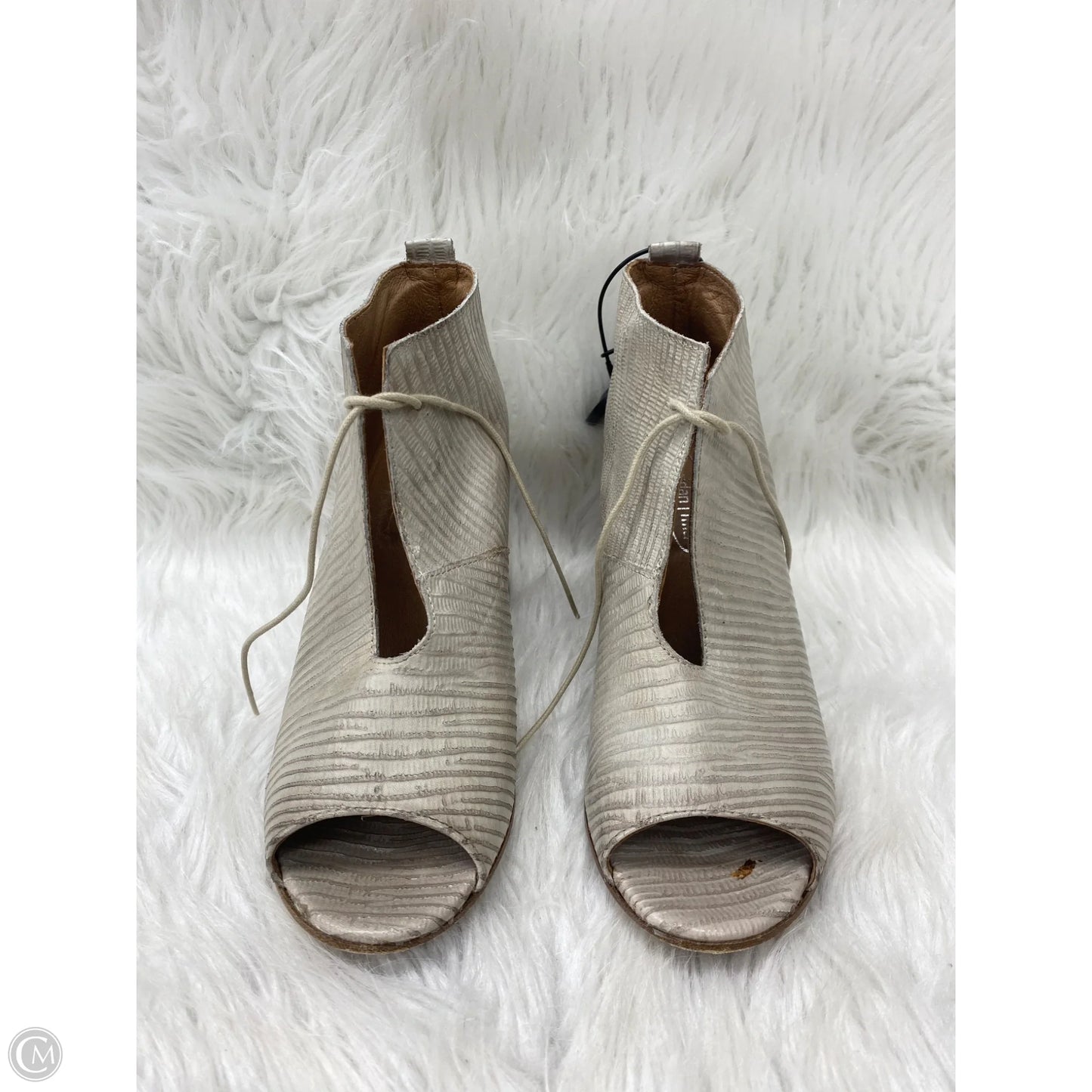 Shoes Heels Block By Cmc In Tan, Size: 8.5