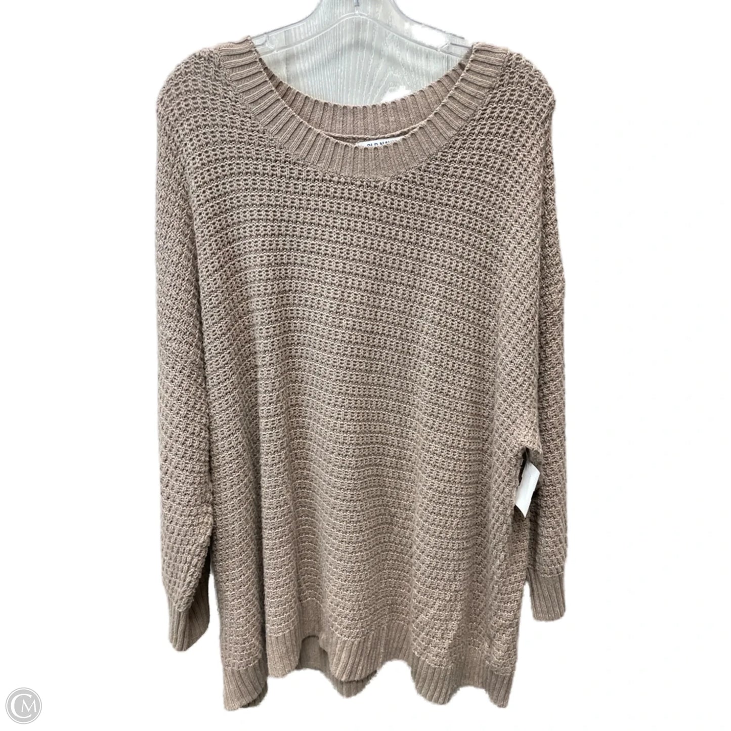 Sweater By Old Navy In Tan, Size: 3x