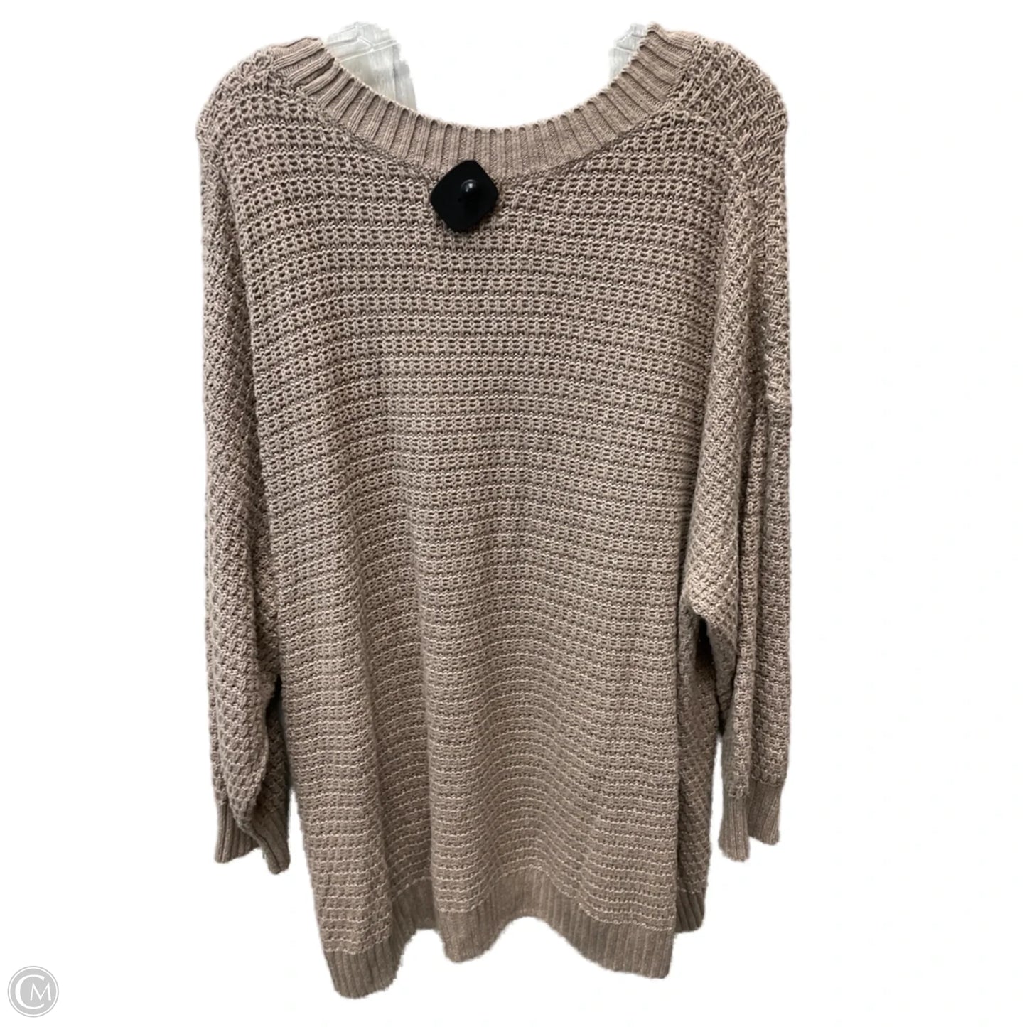 Sweater By Old Navy In Tan, Size: 3x