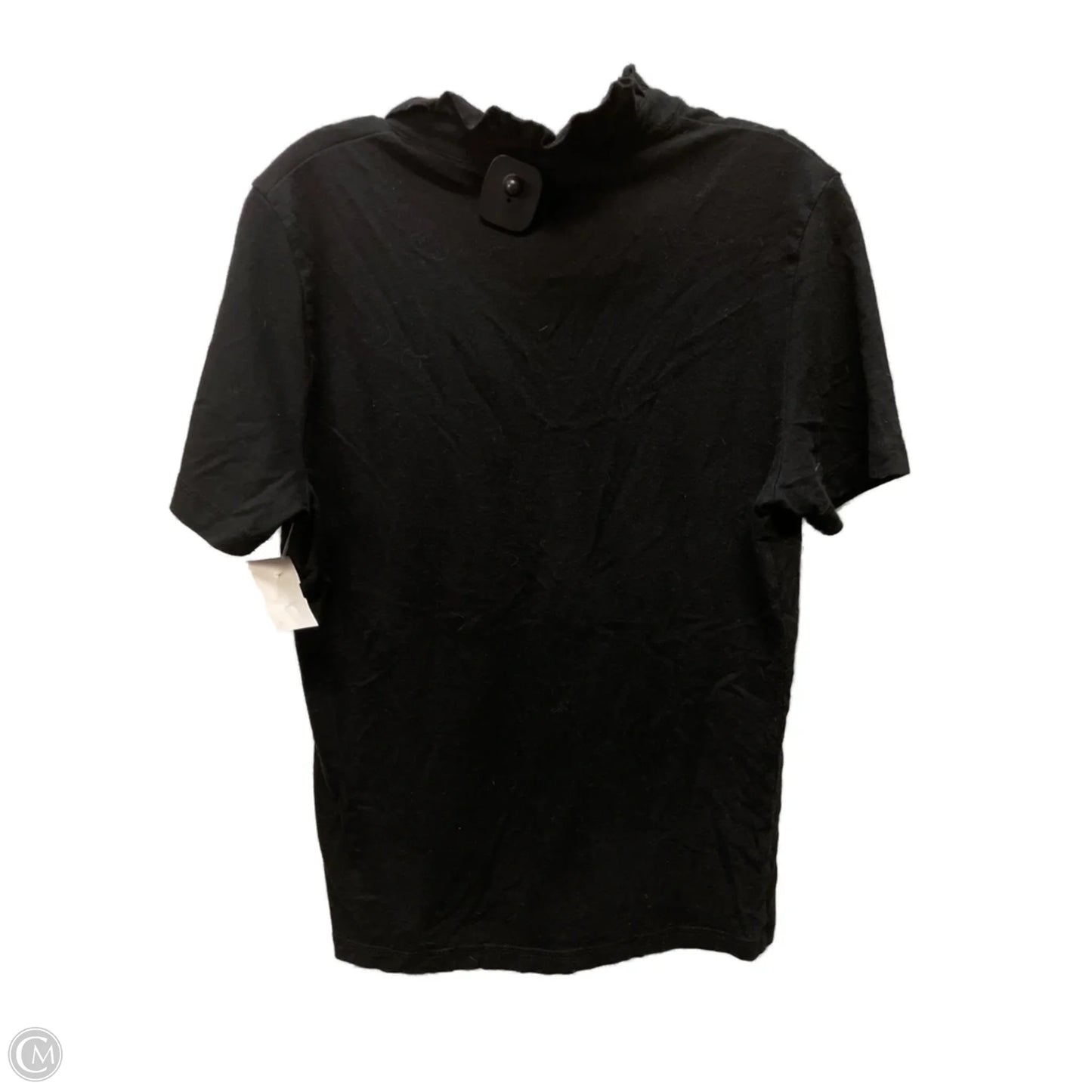 Top Short Sleeve Designer By Tory Burch In Black, Size: Xl