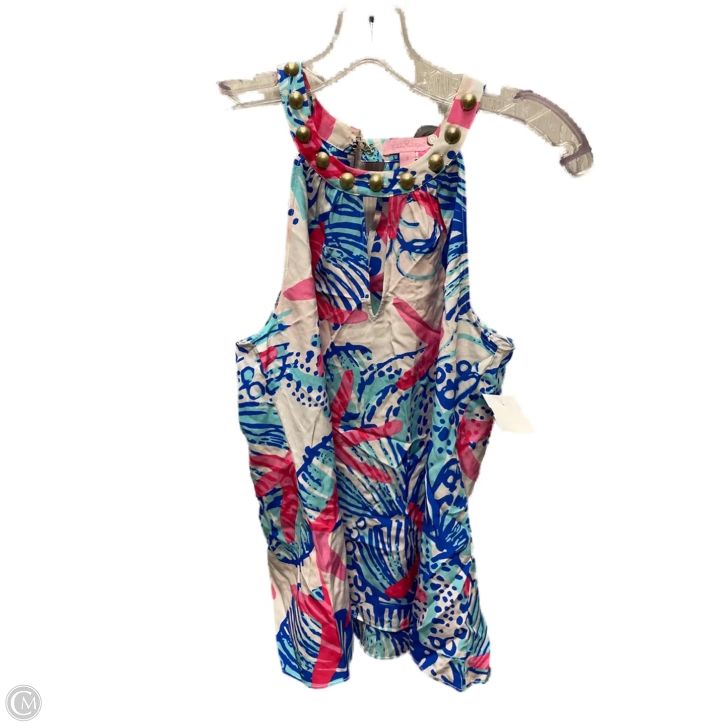 Blouse Designer By Lilly Pulitzer In Multi-colored, Size: S