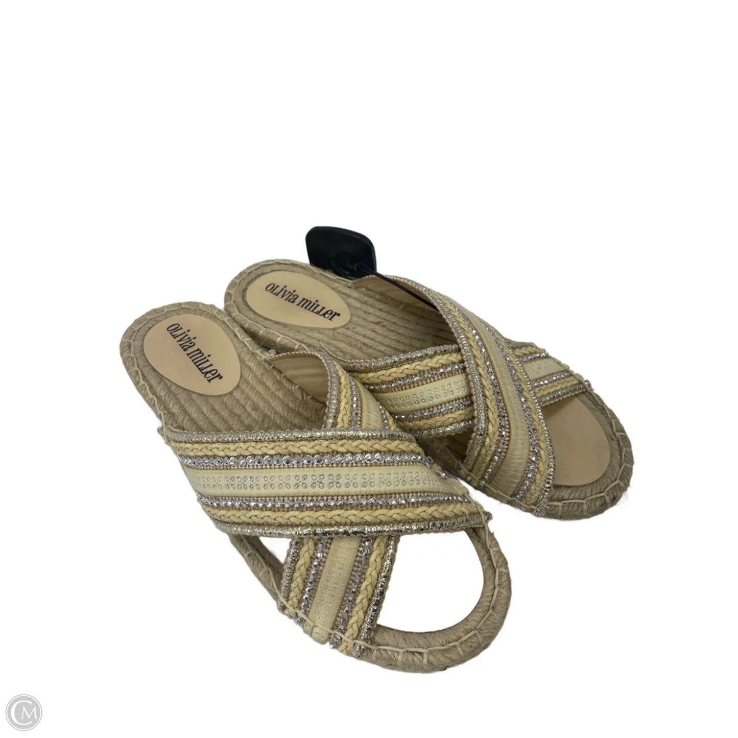 Sandals Flats By Olivia Miller In Tan, Size: 6.5