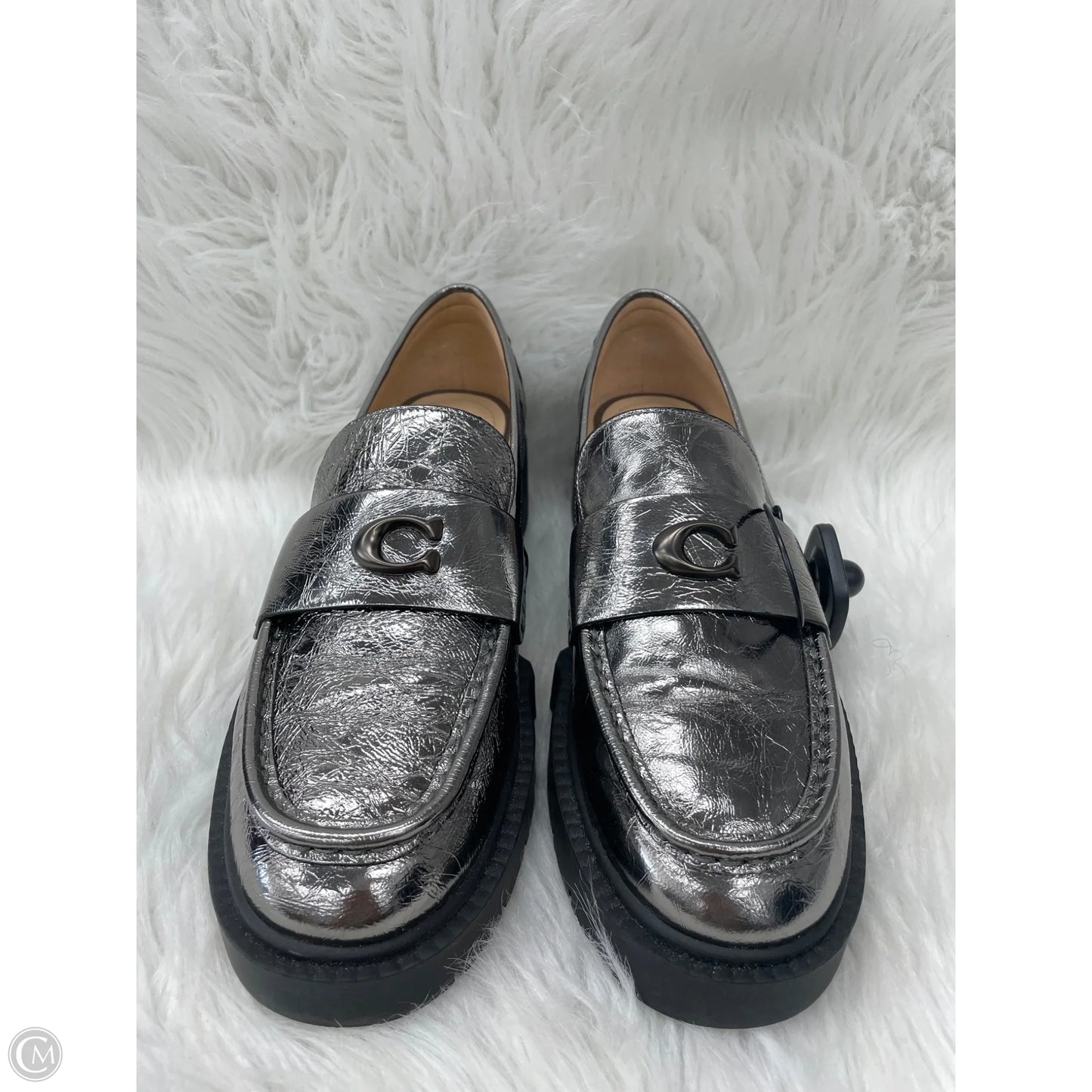 Shoes Designer By Coach In Grey, Size: 9