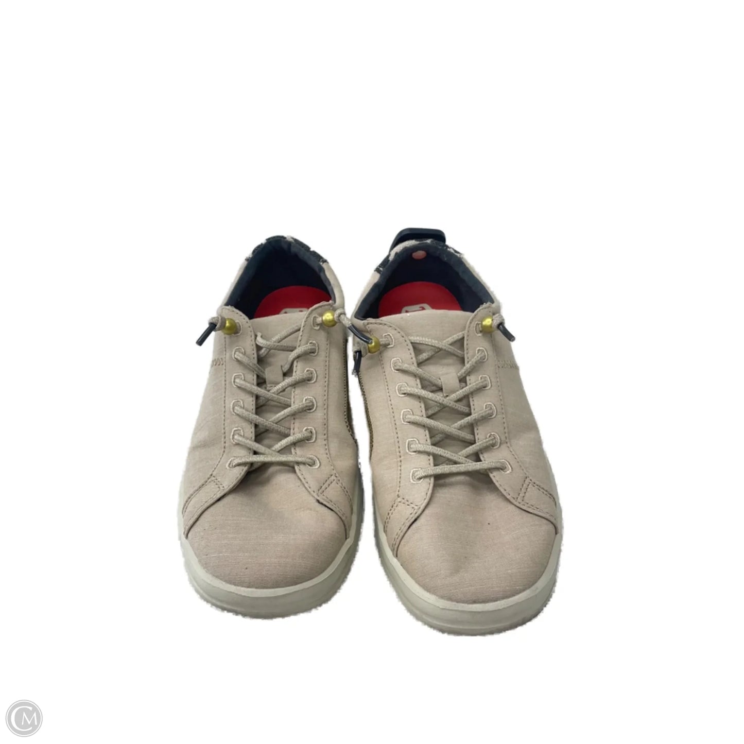 Shoes Flats By Hey Dude In Tan, Size: 9