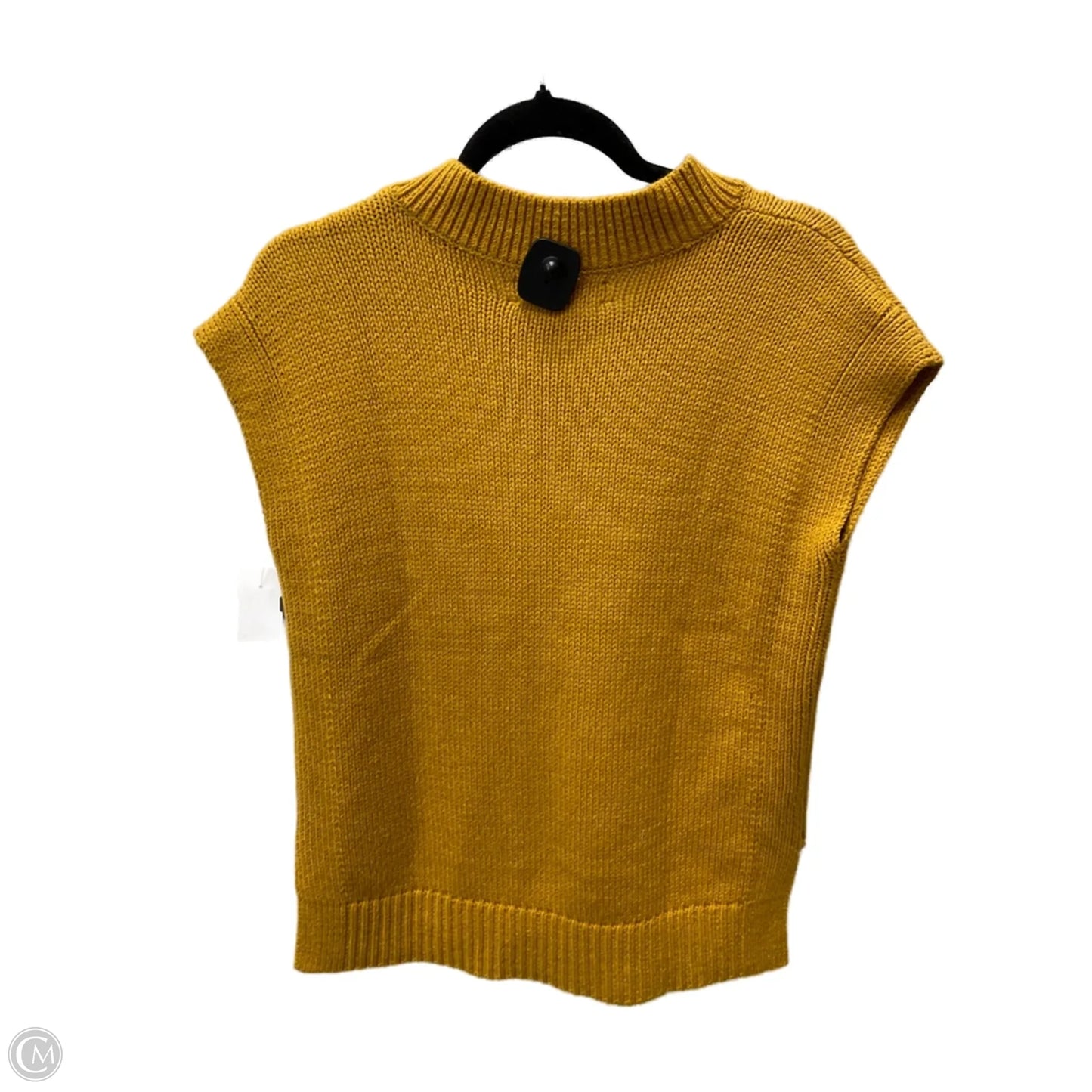 Sweater Short Sleeve By Loft In Orange, Size: Xs
