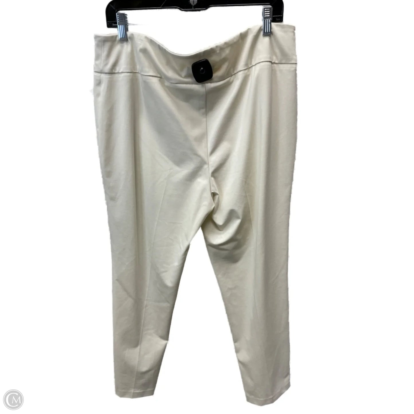Pants Cropped By Cmc In Cream, Size: 16