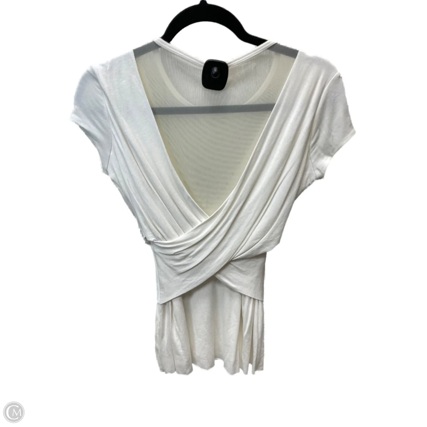 Top Short Sleeve By Bailey 44 In Cream, Size: S