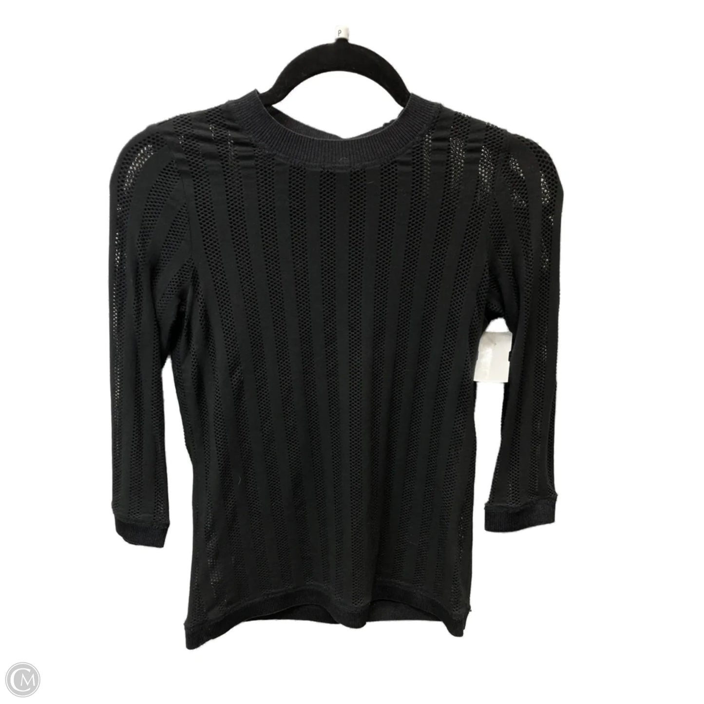 Top Short Sleeve By Worth Ny In Black, Size: Xs