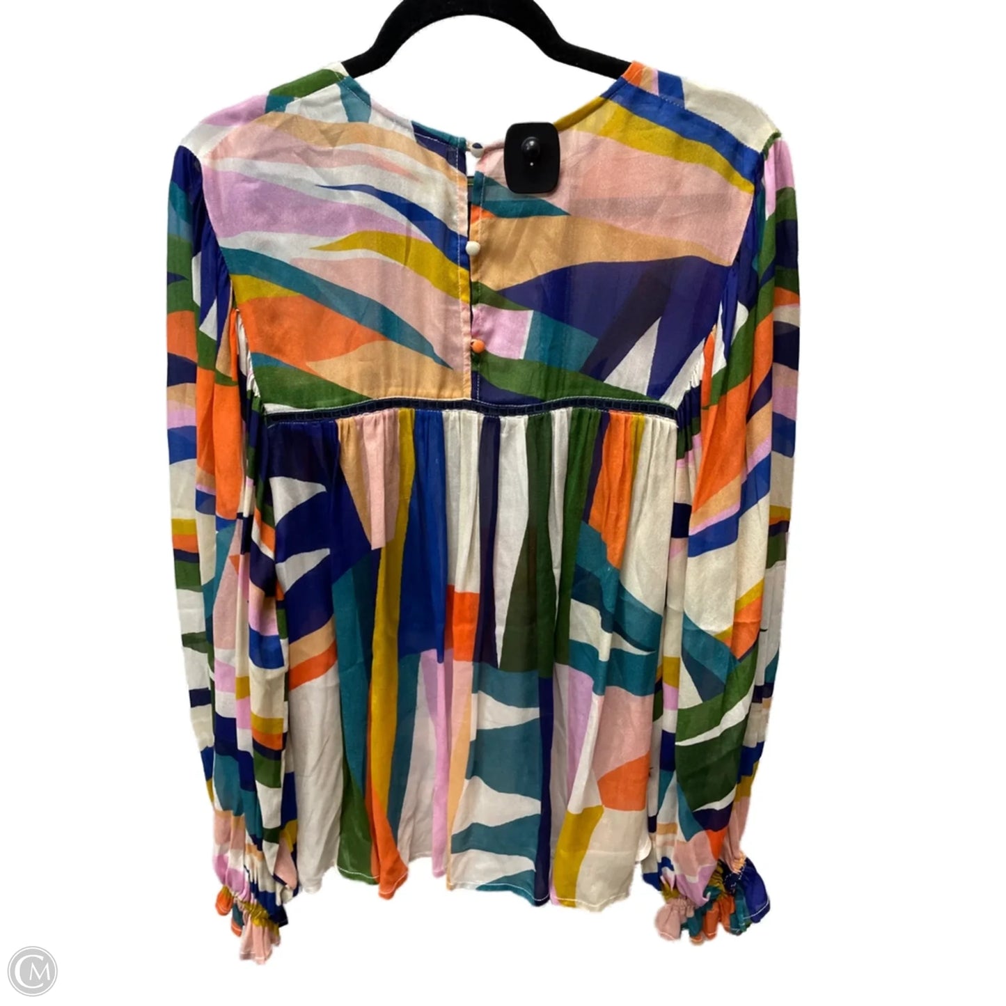 Blouse Long Sleeve By Blank London In Multi-colored, Size: S