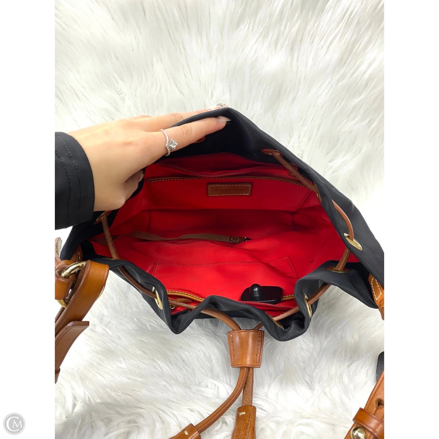 Handbag Designer By Dooney And Bourke, Size: Large