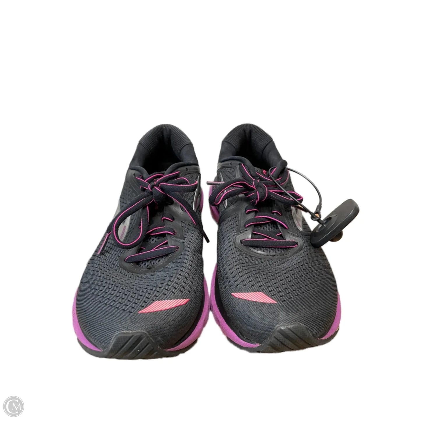 Shoes Athletic By Brooks In Black & Purple, Size: 8