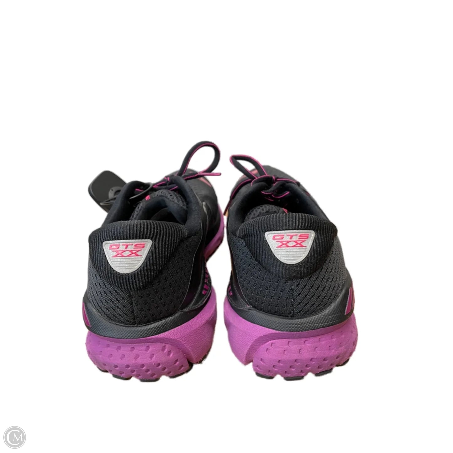 Shoes Athletic By Brooks In Black & Purple, Size: 8