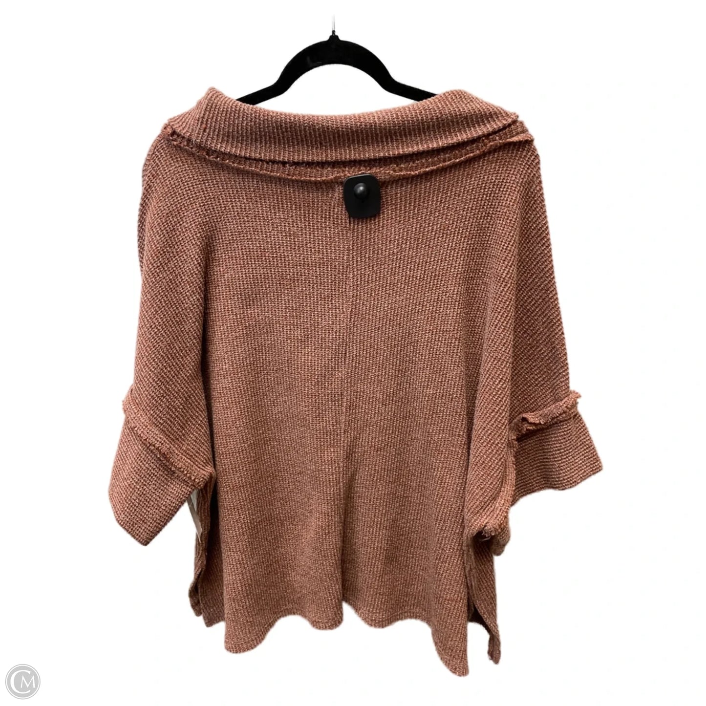 Sweater Short Sleeve By MILLIBON In Copper, Size: L
